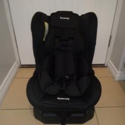 Harmony reclining car toddler seat.
From Asda.
Three months old.
Group (0-10kg)
Comes from a smoke and pet free home.