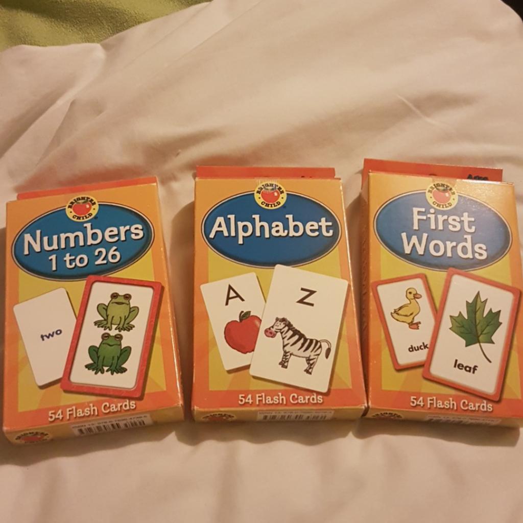 Kids Flash Cards - Alphabet, Numbers, Words in B21 Birmingham for £2.50 for  sale