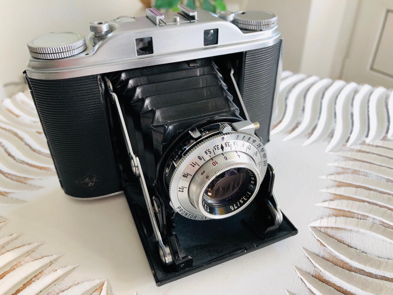Agfa Isolette III mit Solinar 75mm f/3,5 – #T20031 – Foto Köberl – Secondhand