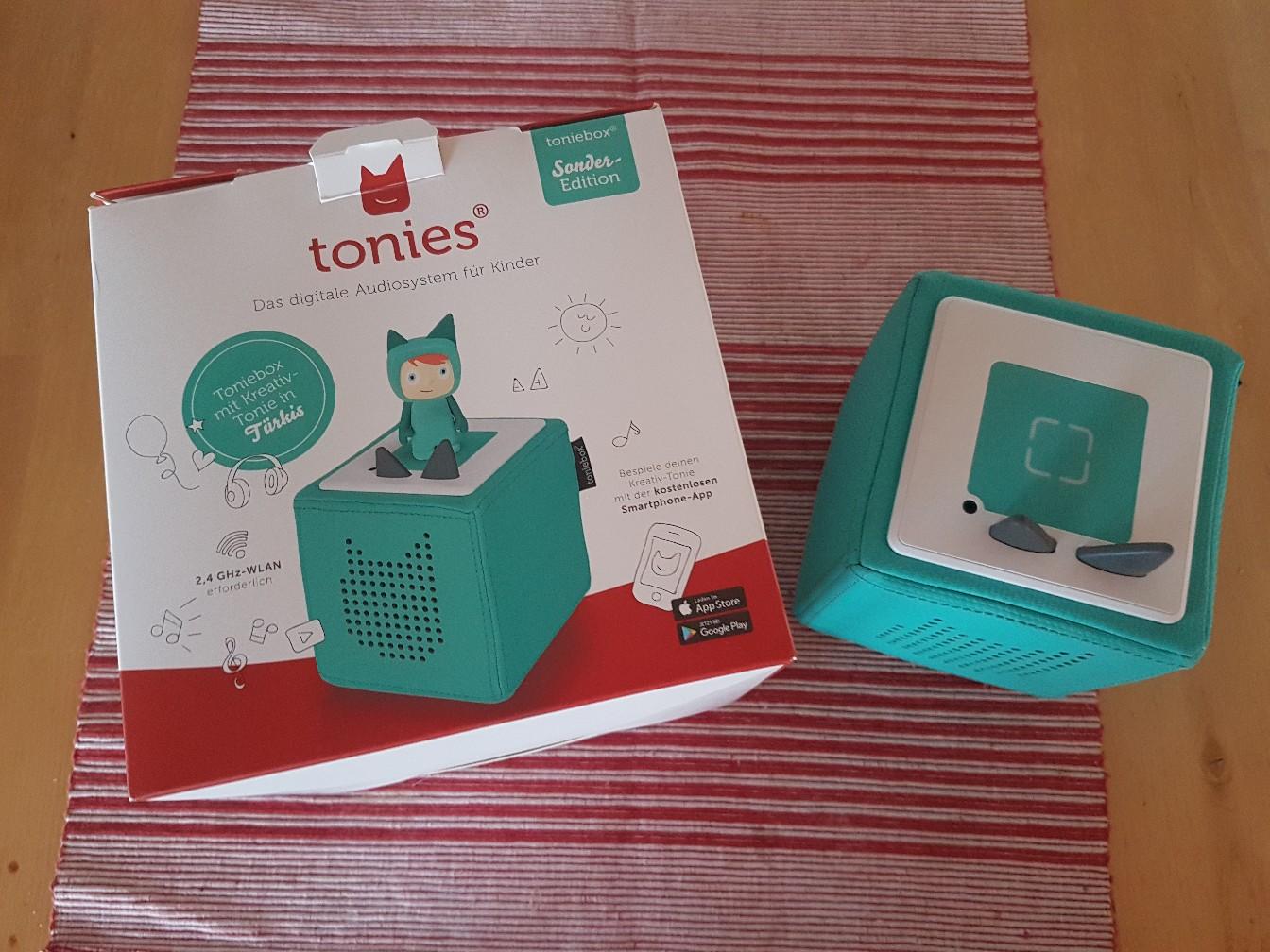 Tonie Box Toniebox Türkis sonder Edition in 74889 Sinsheim for €85.00 ...