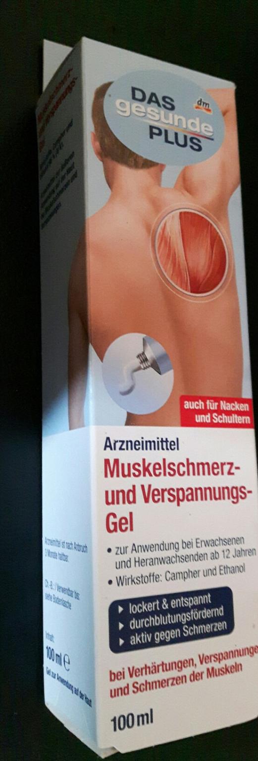 Muskelschmerz und Verspannung gel in 76448 Durmersheim für € 2,00 zum  Verkauf | Shpock AT