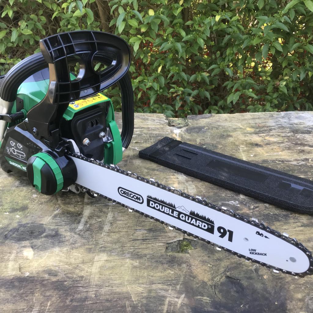 Gardenline 41cc 16" Toolless Petrol Chainsaw in FY4 Moss for £50.00 for