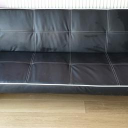Black sofa bed. Great condition, 3 months old. Not needed anymore