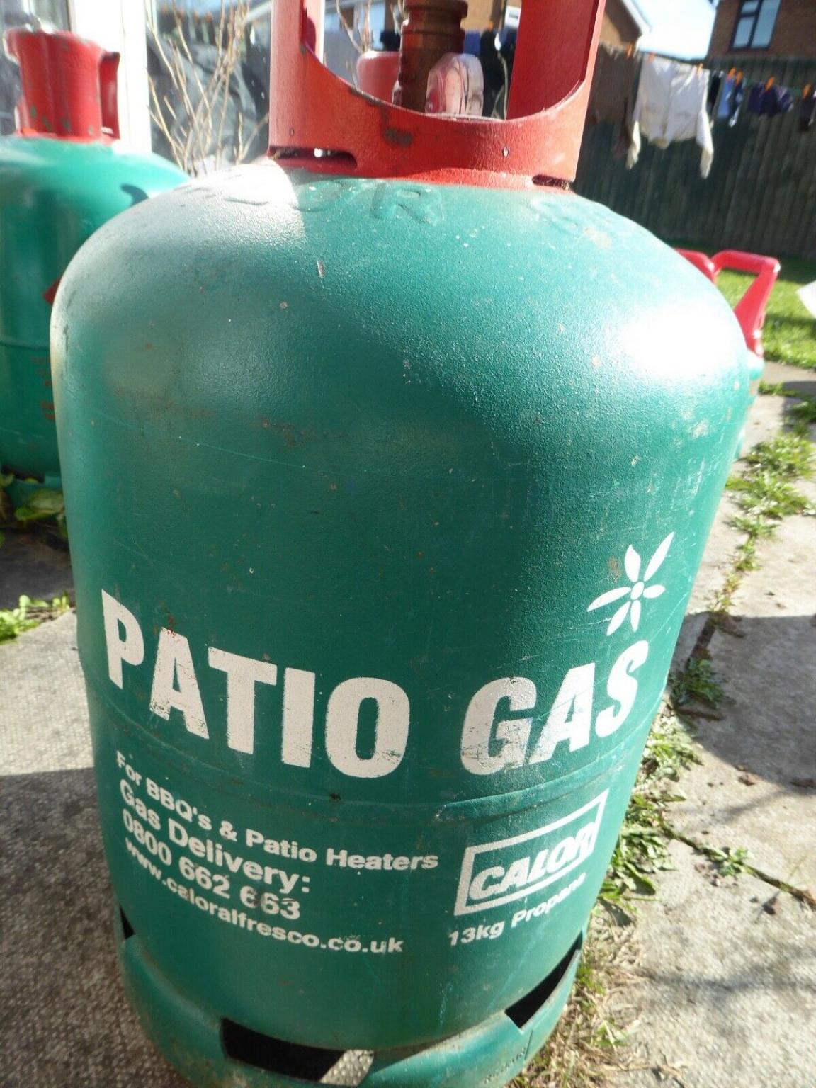 Empty 13kg patio gas bottle. in CH46 Wirral for £12.00 for sale Shpock