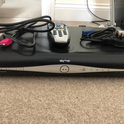 Sky box fully working. Remote has seen better days. Selling due to upgrade