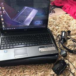 Laptop for sale,window 7 aspire 🤘🏻
All works perfectly fine been wiped and updated I never had a problem works a dream..
Comes with charger 
As picture shows got two little cracks doesn’t effect use at all!😊

•£40 if gone today•