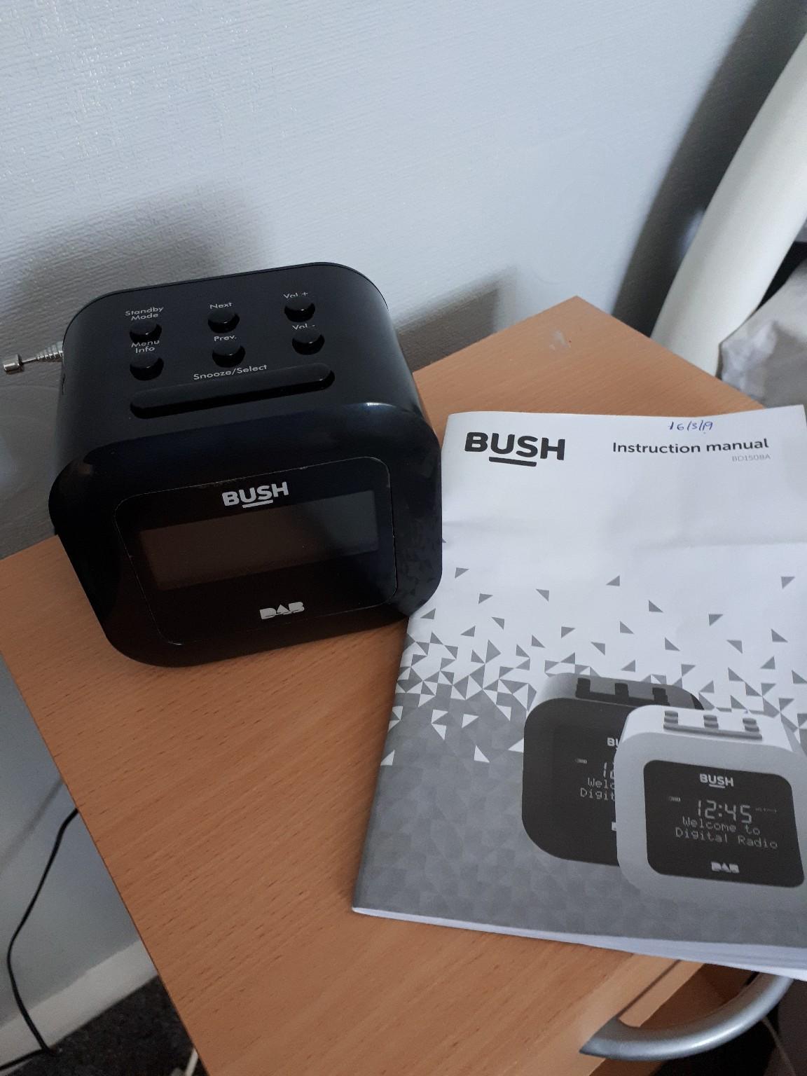 Bush DAB alarm clock radio in WF9 Wakefield für 10,00 £ zum Verkauf