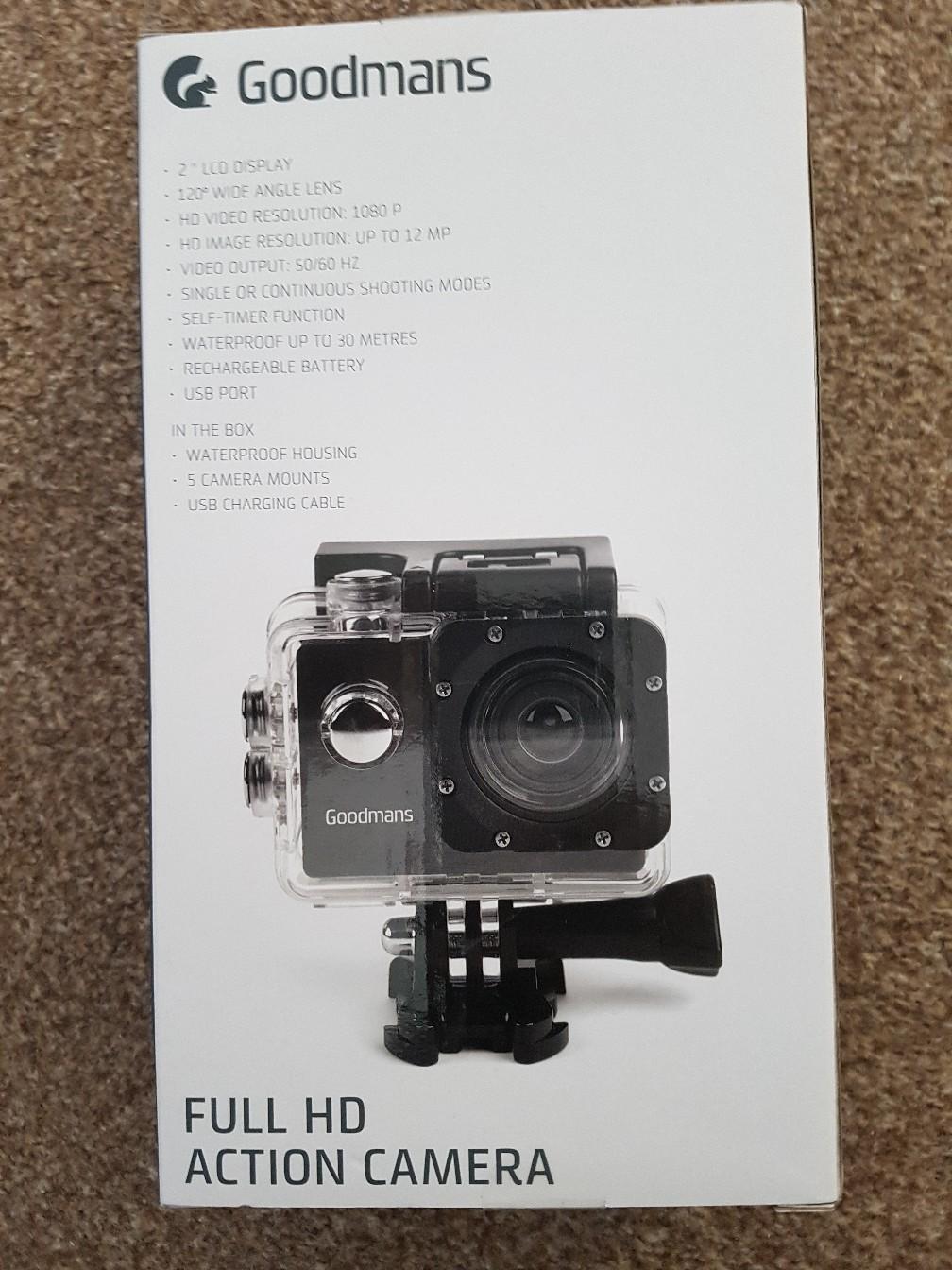 goodmans action camera Full HD 1080 in CH5 Queensferry for £15.00 for ...