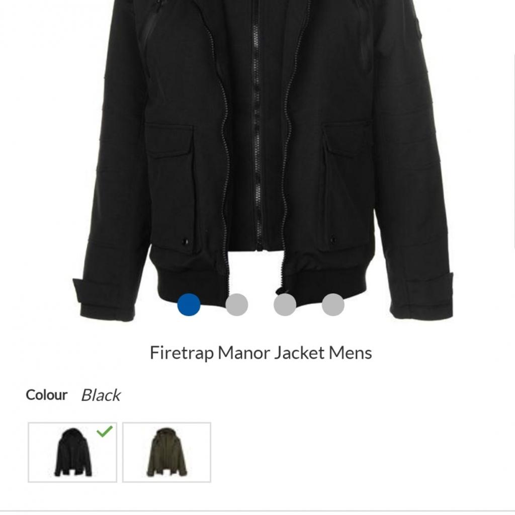 Firetrap manor hot sale jacket mens