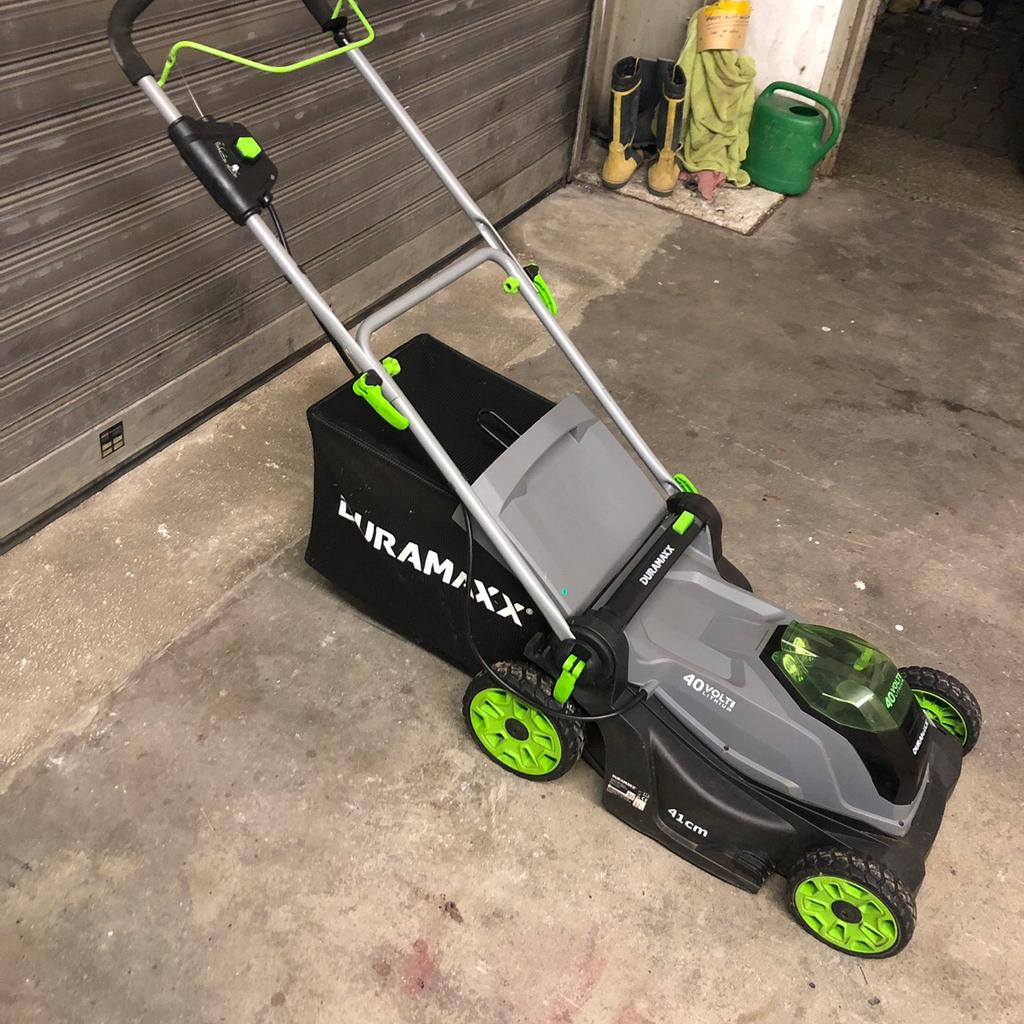 Duramaxx 40v discount cordless 41cm lawnmower