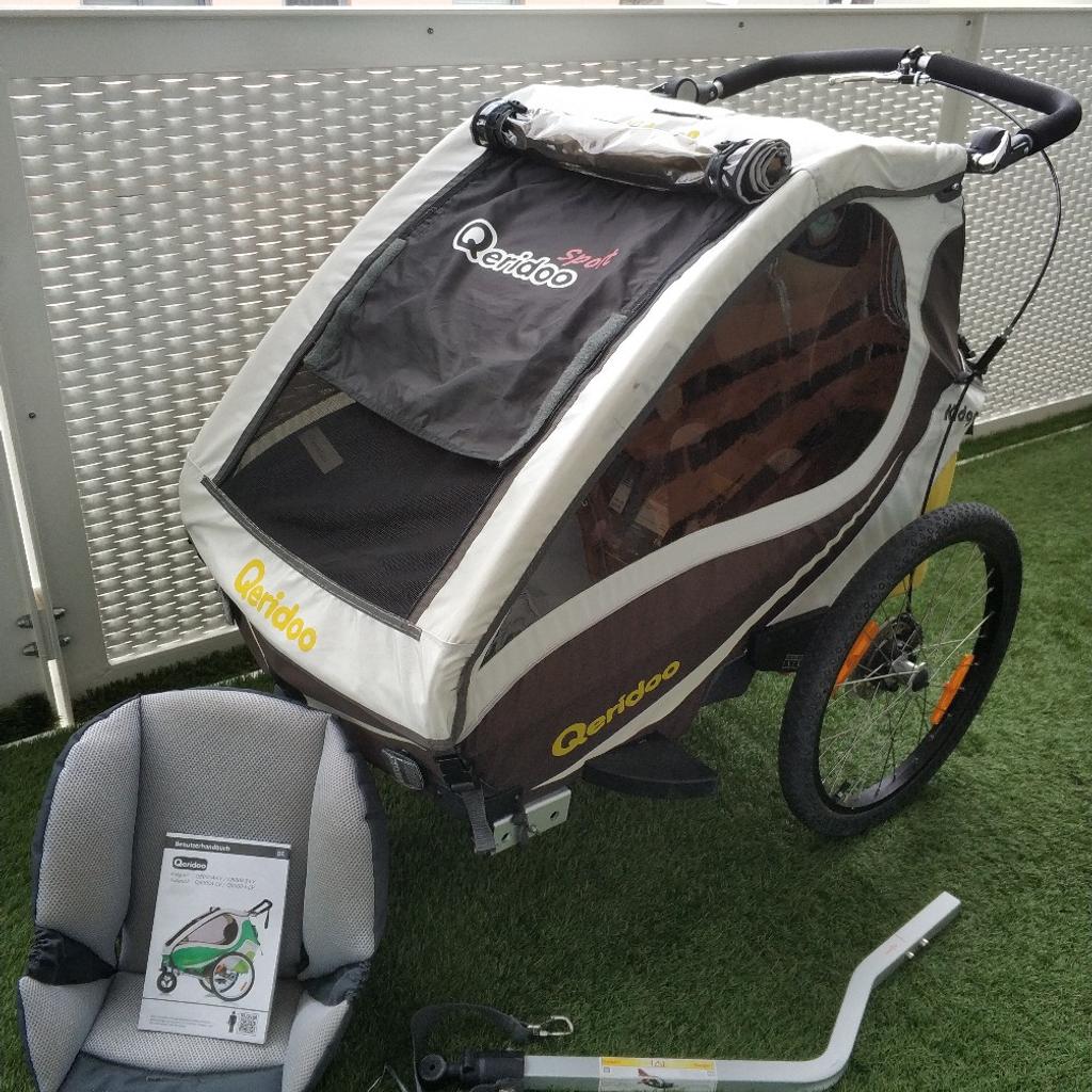 Qeridoo Kidgoo2 Handbremse / Fahrradanhnger in 6170 Zirl fr 380,00  zum  Verkauf | Shpock DE