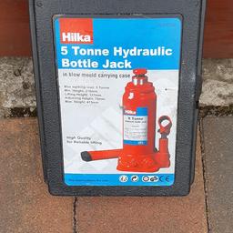 Brand new and unused 5 Tonne bottle jack
Cost £25
pick up only from Bolton