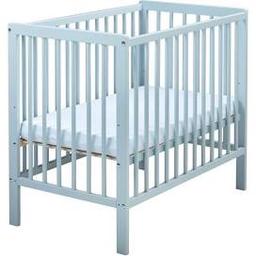 Good condition
Will be dismantled and ready for collection. Buyer must collect. 
Comes with clean mattress. 
THIS IS NOT THE COT BUT VERY SIMILAR!! Actual cot is a dark blue. Thanks