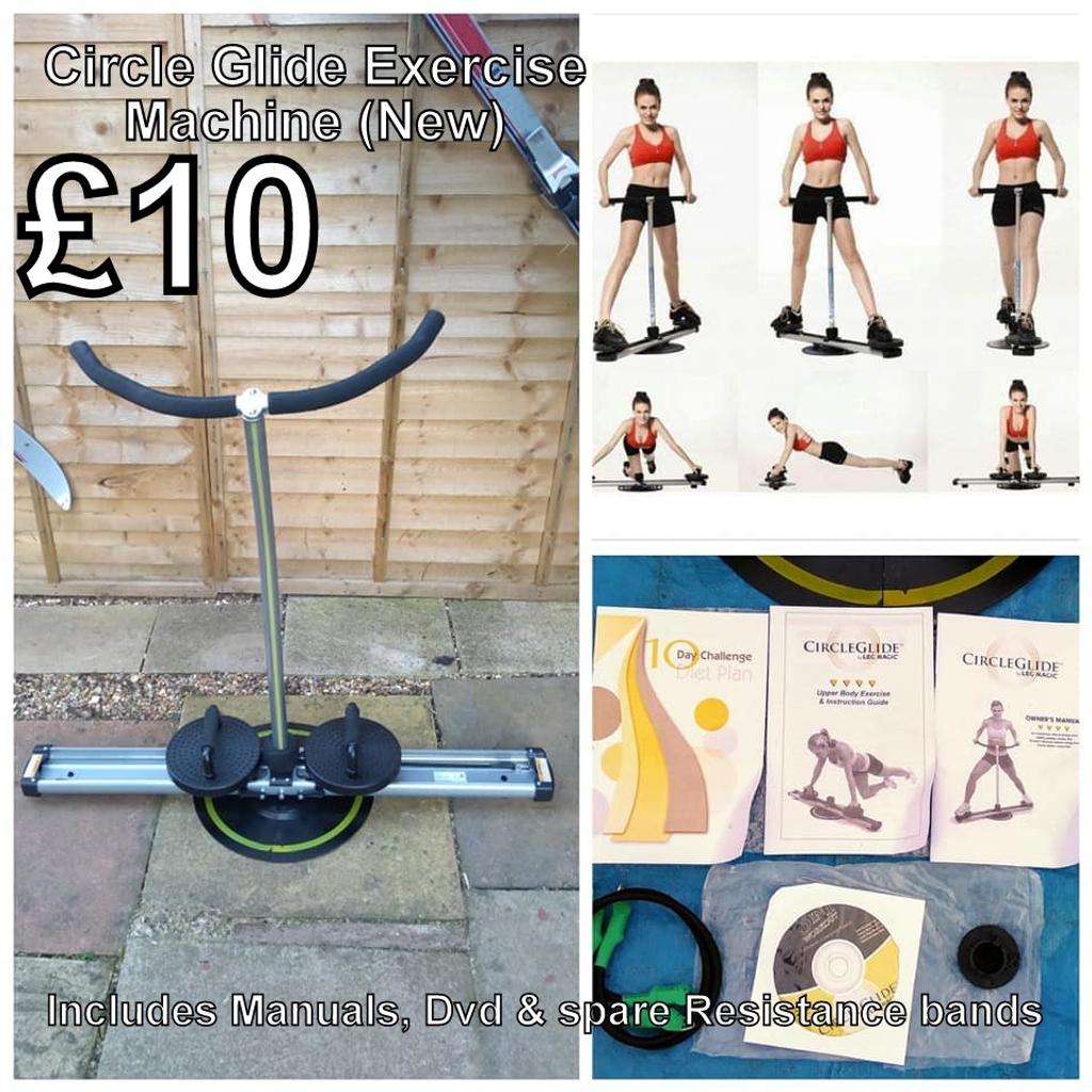 Circle glide exercise discount machine