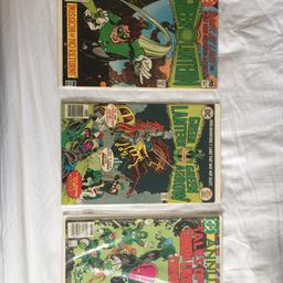 The first 2 over 40 years old (1970’s) and the 3rd 1986.

All in very fine to near mint condition with no missing pixies and no rusting and lies flat and off white pages as per normal for print time.

All for £30 or £15 each plus postage.

I use to collect comics, smoke free home in proper bag and boarded.