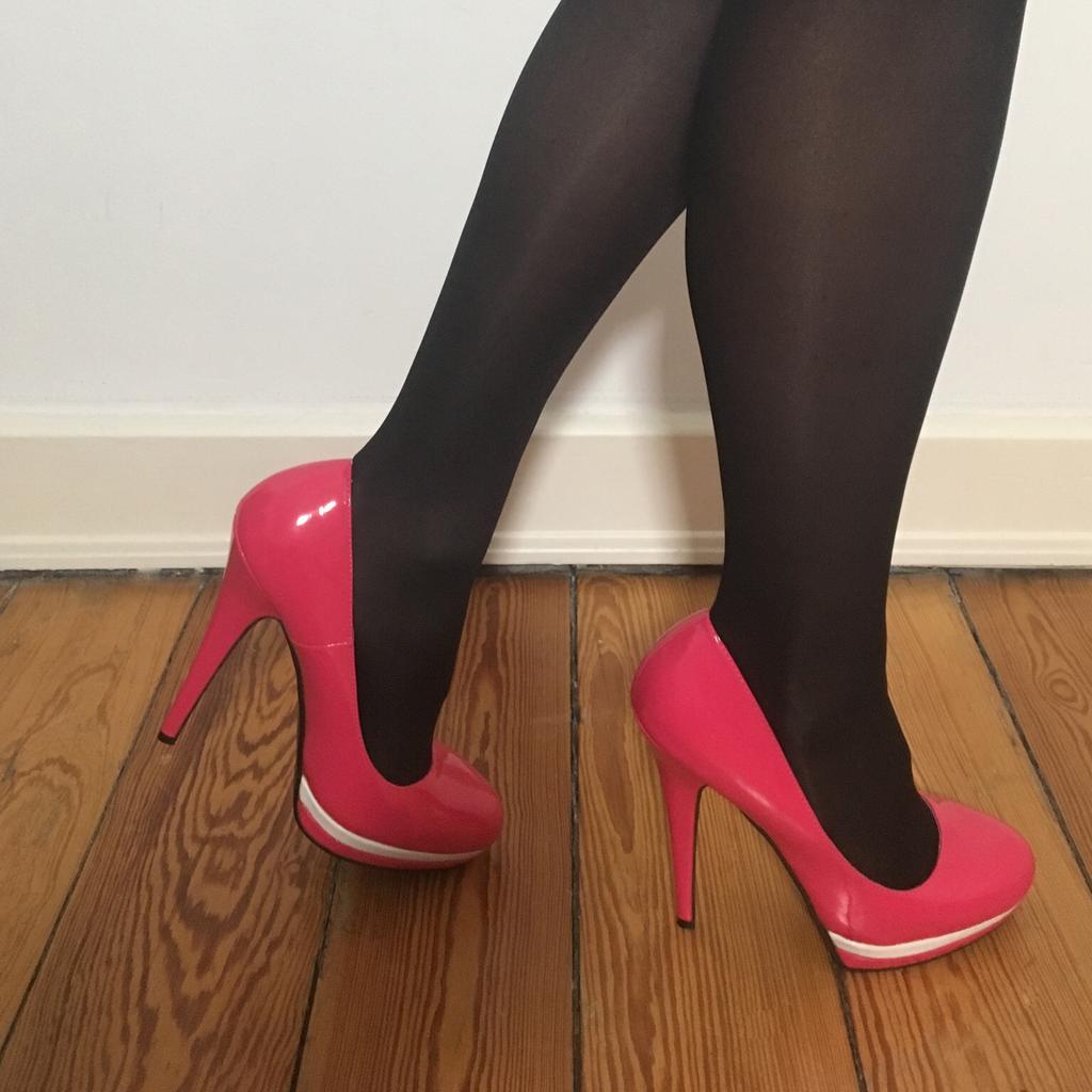 Knall Pinke SEXY Lack High Heels 39 in 20097 St. Georg for €15.00 for ...