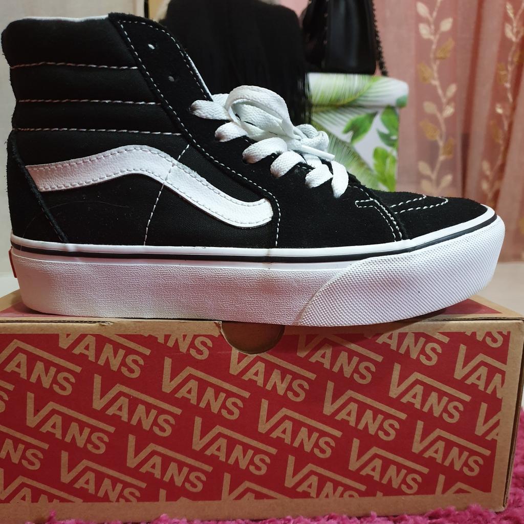 Vans on sale platform indossate