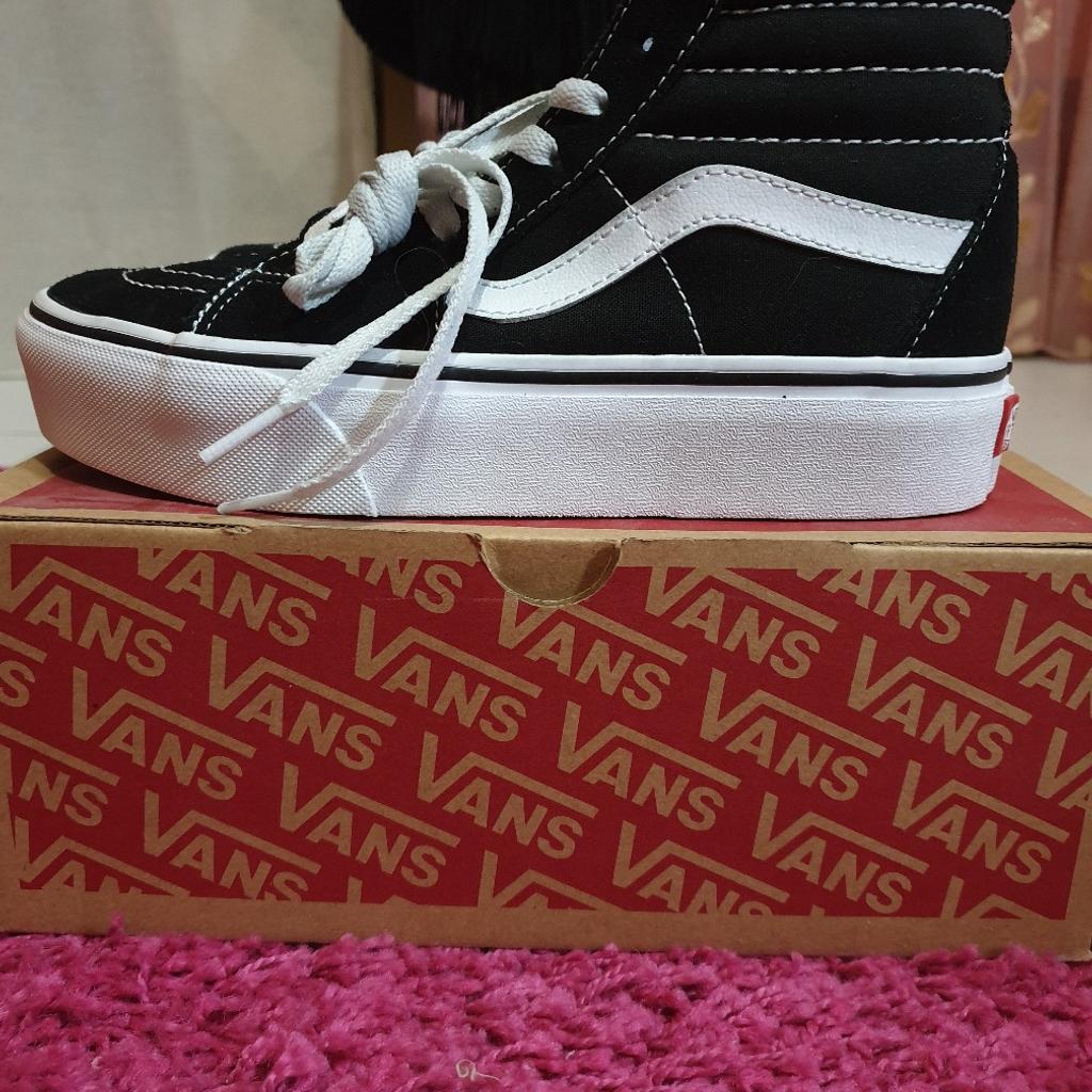 Vans platform clearance indossate