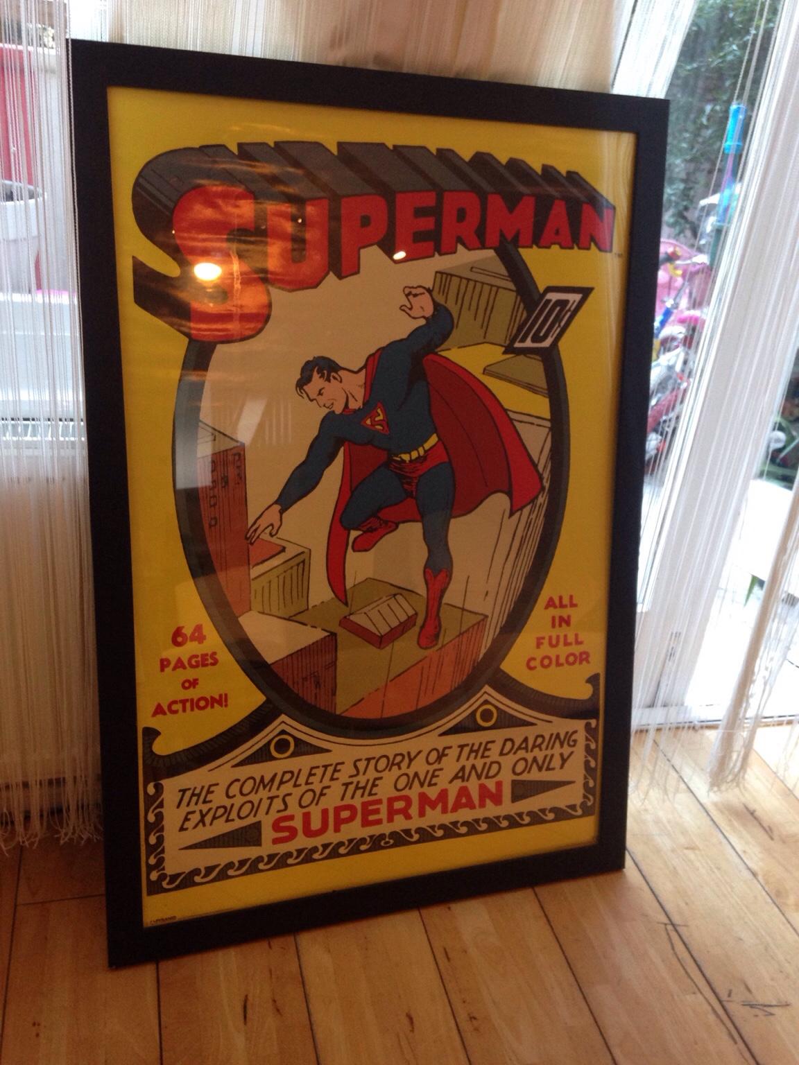 Superman framed poster in N1 Islington for £15.00 for sale Shpock