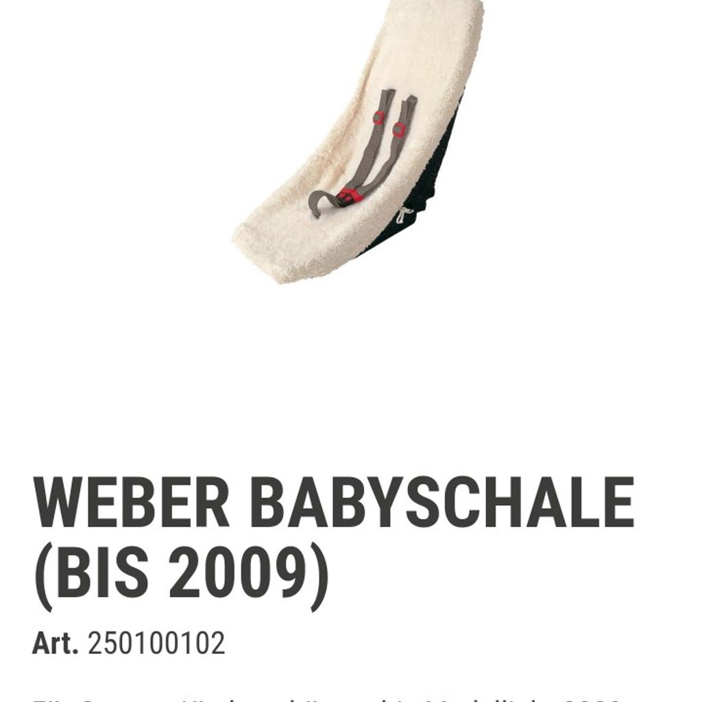 Weber Babyschale in 9493 Mauren fr 25,00 CHF zum Verkauf | Shpock DE