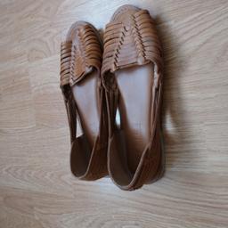 These brand new ladies (Office girl) brown shoes/sandals. Wide fit size 4 (37).Never been worn. Collection only. Sutton SM1