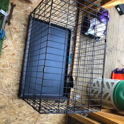 Brand new metal dog cage never used paid £49