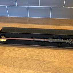 collectible Harry Potter Wand with display box.

Can post if buyer pays for postage.