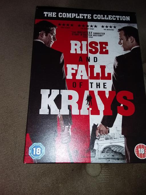 Buy & Sell Swansea - Wales Brynhyfryd - Swansea - Photos for RISE & FALL OF THE KRAYS DVD BOXSET FOR SALE.