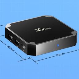 X96 mini Amlogic S905W Android 7.1.2 TV Box 4K VP9 H.265

Main features:
● Enjoy a world of content and entertainment at home with the box
● Stable signal and HD video experience
● Razor-sharp detail and vibrant images
● Save 50 percent bandwidth resource, fluent play
● Supports playing a wide range of games
● Remote control: powered by 2 x AA battery ( not included )
● Optional: 2GB RAM + 16 ROM / 1GB RAM + 8GB ROM

Description:
● CPU: Amlogic S905W, Quad-core Cortex-A53 @ 2GHz
● GPU: Penta-cor