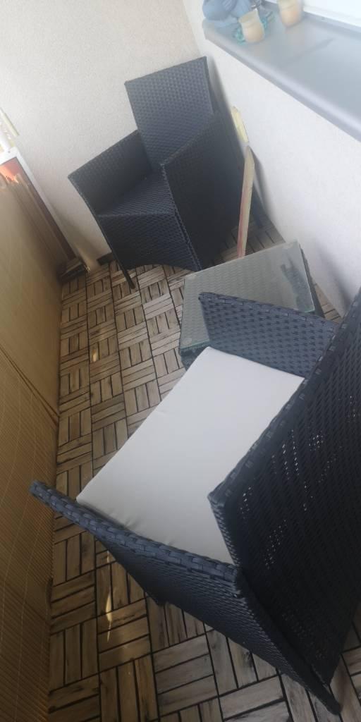 Rattan Möbel für den Balkon / Garten in 65479 Raunheim für 50,00 € zum