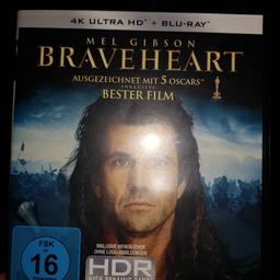 Biete hier ein 4K Film Braveheart Ausgezeichnet mit 5 Oscars an

Nur 4K Filme Ohne Blu Ray Film

Nur an Selbstabholer!!!!