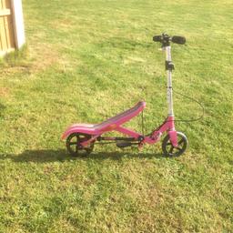 Girls space scooter very much in used condition but still works great.