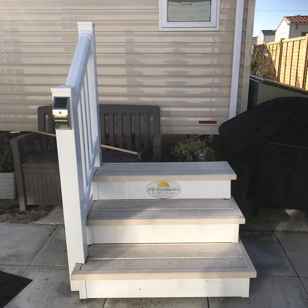 Static caravan steps in Sedgemoor for £150.00 for sale Shpock