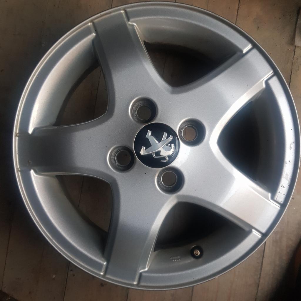 x4 Peugeot 107,C1,Aygo alloy wheels standard in WV14 Dudley for £50.00