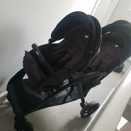 Double pushchair for sale. need gone asap as taking up too much room. only been used a handful of times. virtually brand new. 
can deliver. car seat can be attached to rear seat.

any questions welcome.