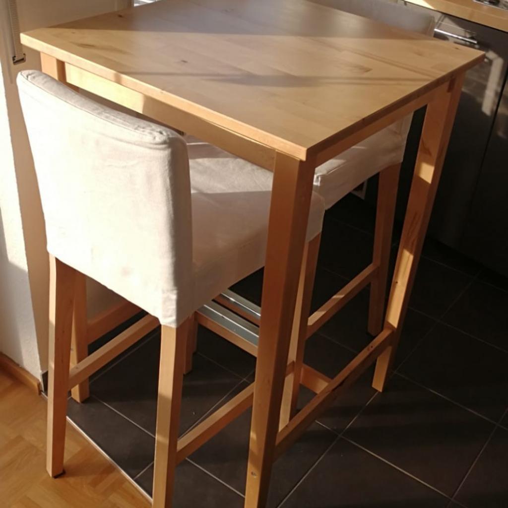 IKEA Bartisch Björkudden + 2 Barhocker in 68309 Mannheim for €150.00
