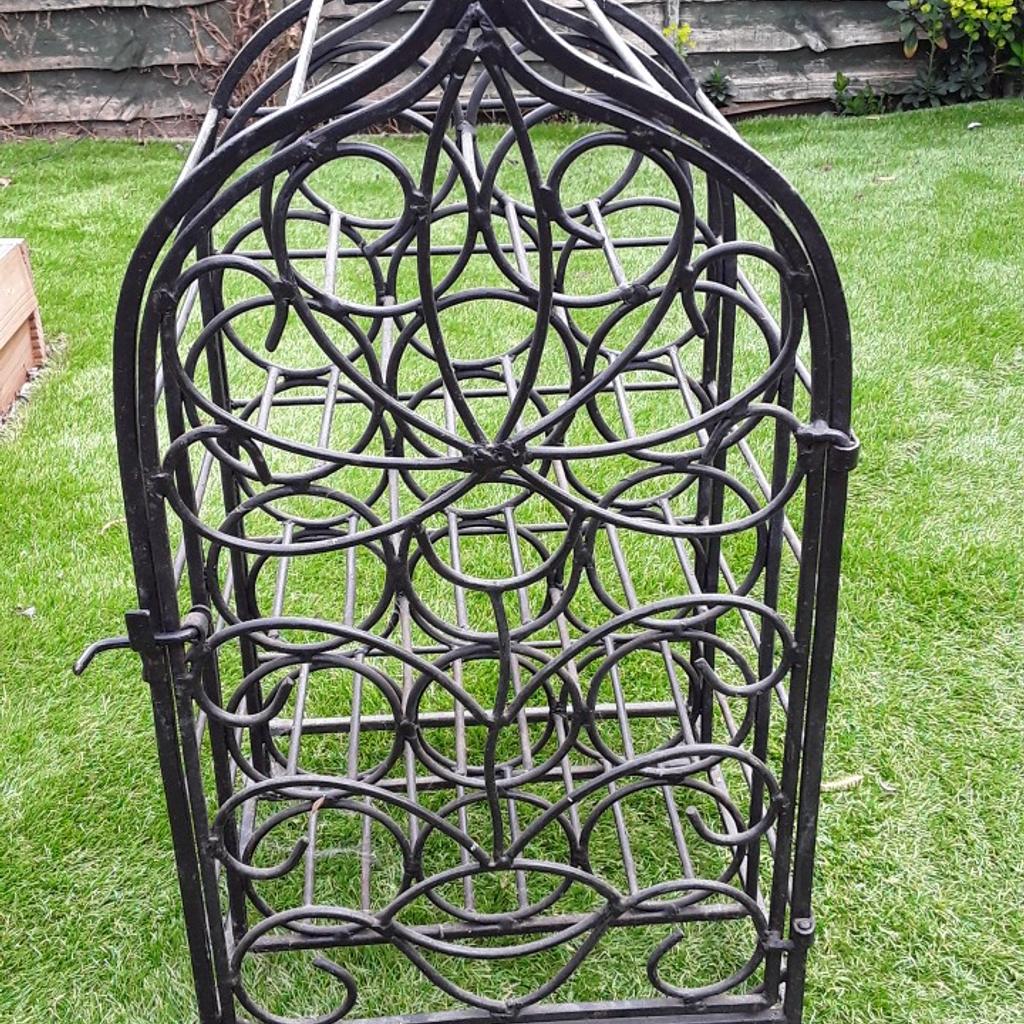 Vintage Wrought Iron Wine Rack in B78 Warwickshire for £30.00 for sale