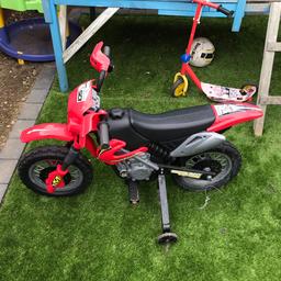 Electric motorbike will require new battery as is not charging too well overall good condition pick up ls10