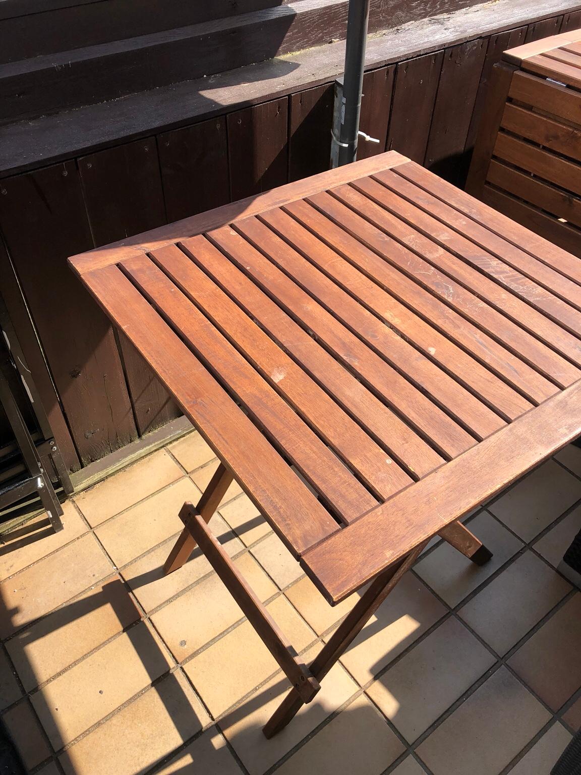 Ikea Balkontisch Gartentisch klappbar Holz in 85586 Poing für 18,00