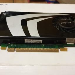 hardly used nvidia geforce 9600 gt  10pound no offers