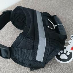 got for my cat but not the right size for him. can be used on cat or dog size medium. adjustable straps..retails for alot more. no pull soft reflective harness.high quality.
