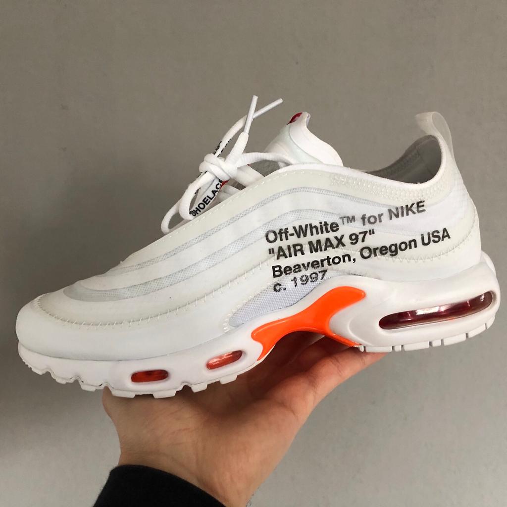 Nike tuned off white hotsell