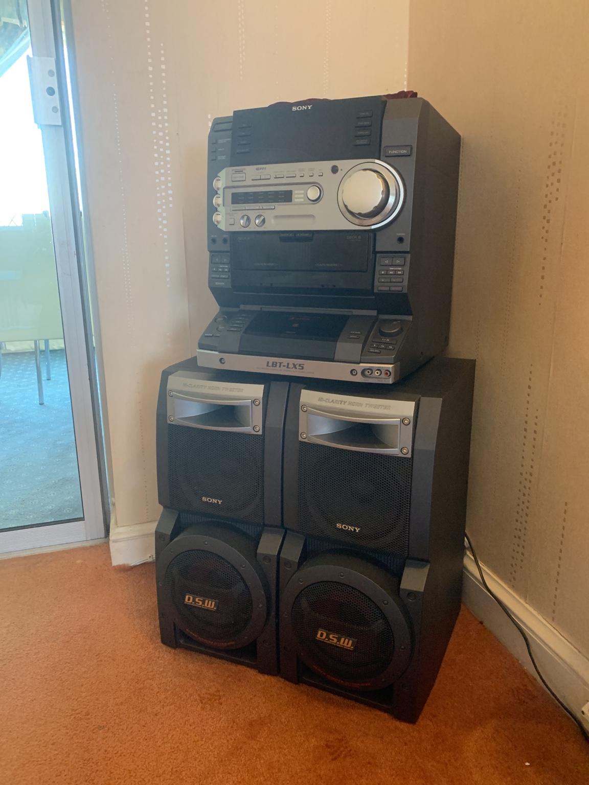 Sony Music System in SS14 Basildon for £50.00 for sale Shpock