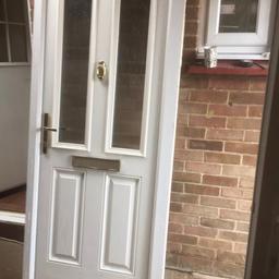 Composite White Front Door In Frame Ready To Be Fitted Including Accessories. Condition is Used. Comes with key

Width 900 can reduced to 880

20m packer on the side of frame which can be removed to make width 880

Height 2050