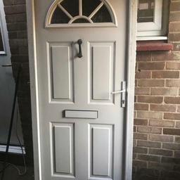 Used UPVC white Front Door In Frame Including Accessories Ready To Fit.
Comes with key
Measurements are of frame size
Height 2060
Width 900