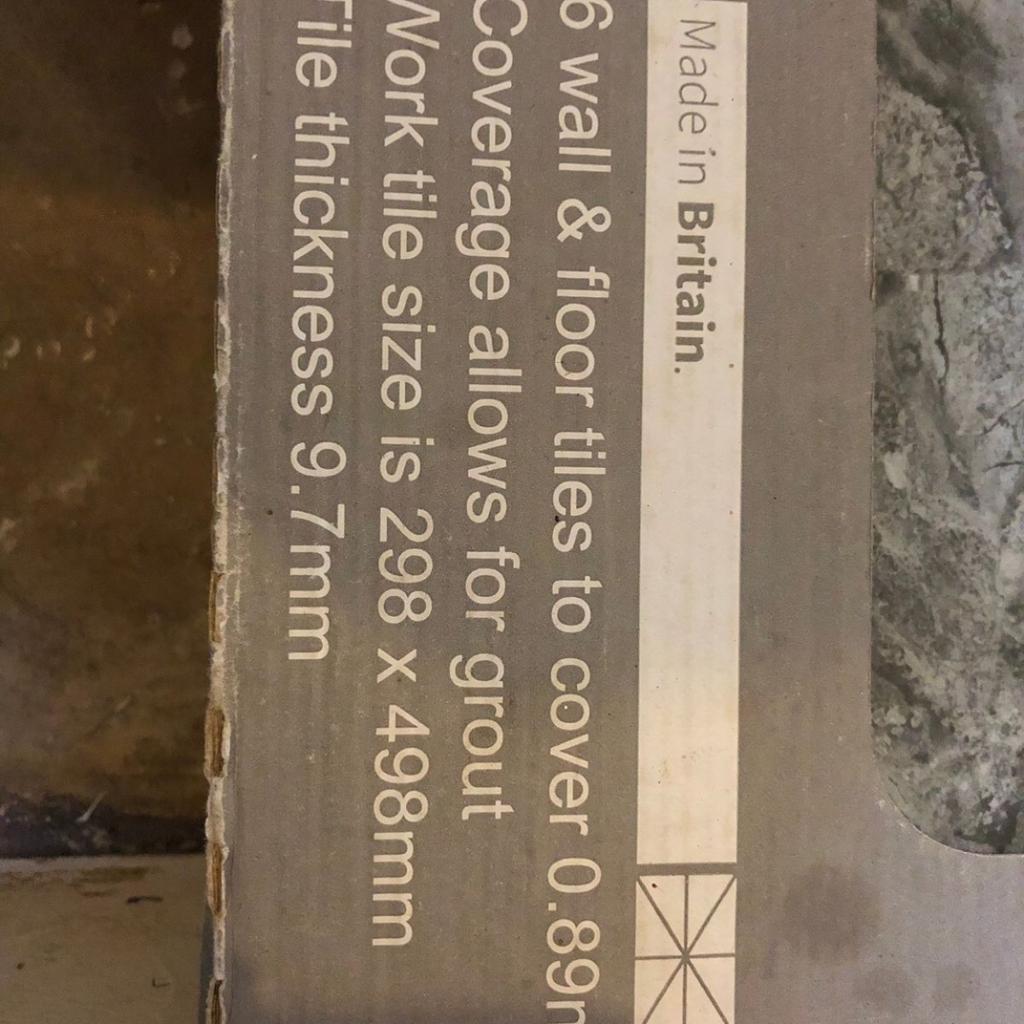 3 Boxes of Stone Style Haver Travertine Tiles in Nottinghamshire für 15