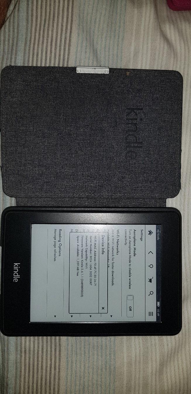 Kindle paperwhite (2012) 1st generation B024 in RG29 Hart for £30.00 for sale Shpock
