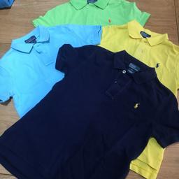 As pictured - green, yellow, light blue and navy blue.
Collection from Marston Green