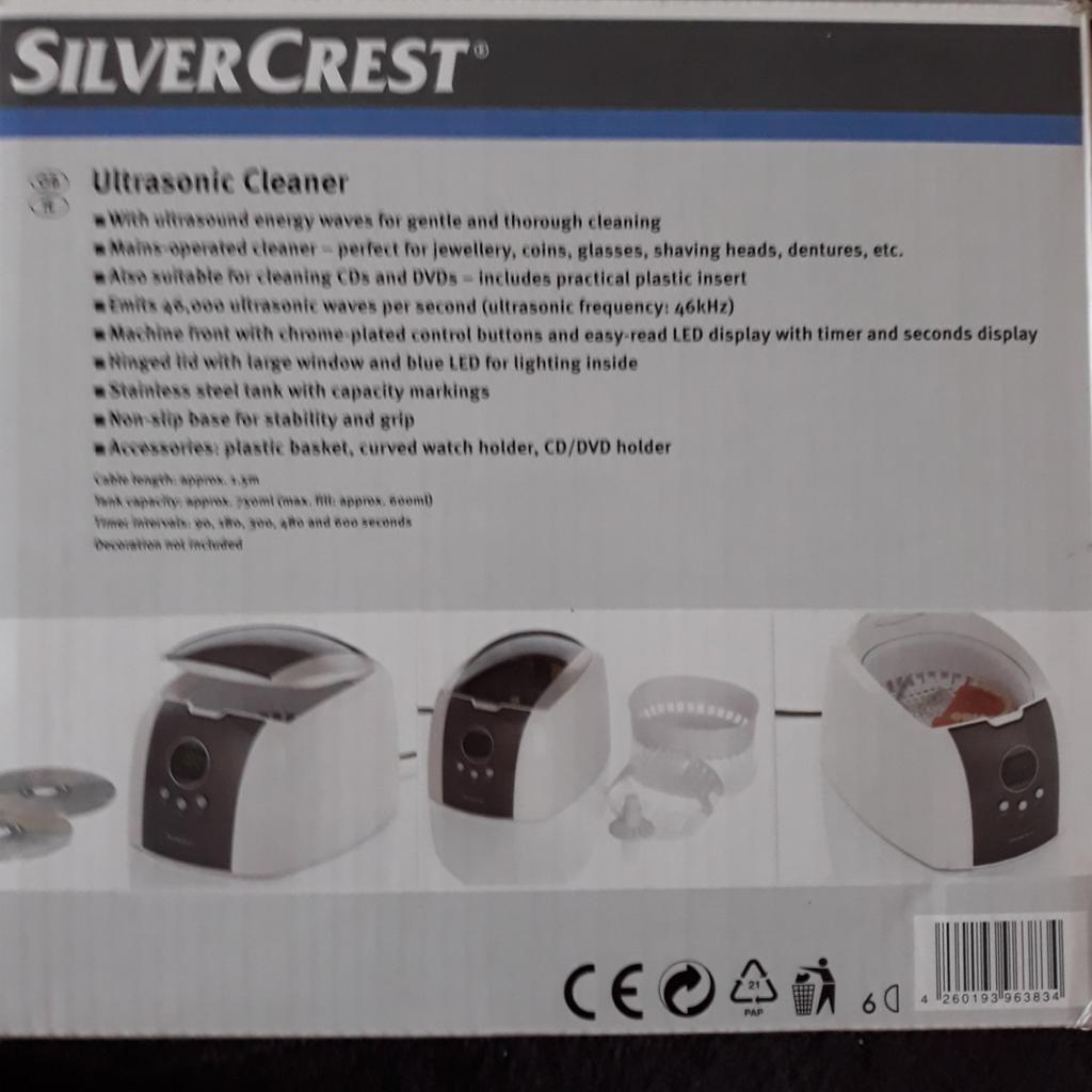 Ultrasonic Cleaner in B24 Birmingham für £ 15,00 zum Verkauf Shpock AT