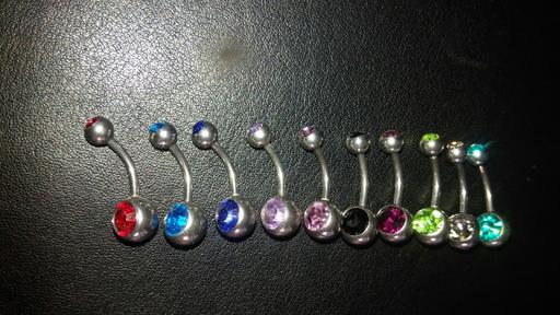 Buy & Sell Lancashire Blackburn with Darwen - Photos for NEW Navel Belly Bars x10 different colors